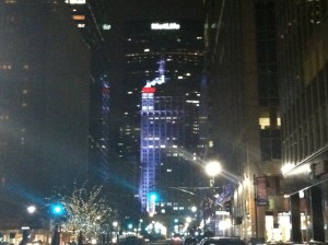 New York Central lightshow - Midtown