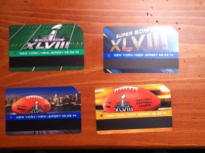 Super Bowl Metrocards