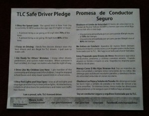 Safe Driver Pledge