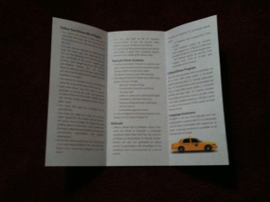 Bill of Rights (for cabbies)