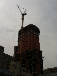 Going up - TriBeCa