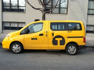 Finally, the Taxi of Tomorrow is my ride tonight - Long Island City 